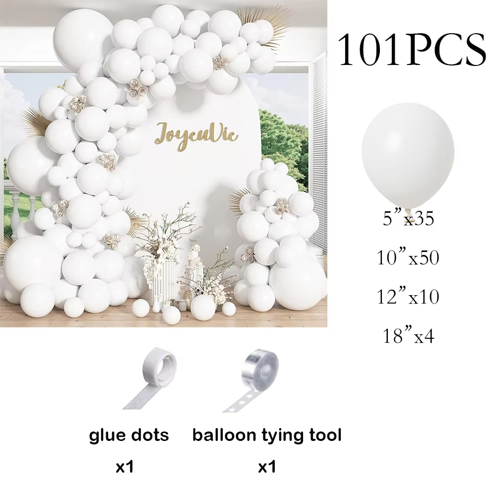 Wedding Theme Balloons Garland - Balloon Arch Kit recension och pris