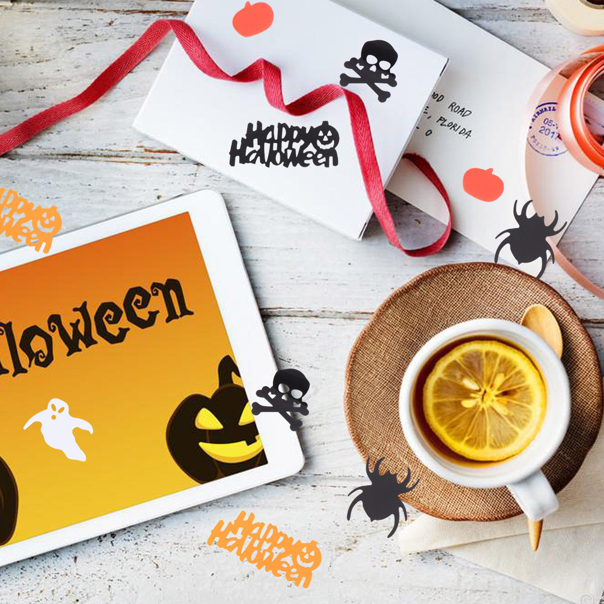 78g Mixed Halloween Party Pape - Papercraft Supply Confetti recension och pris