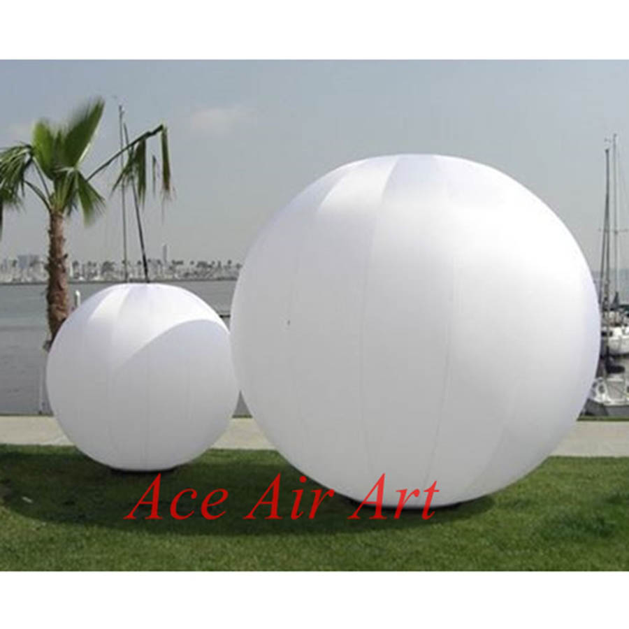 Inflatable White Round Ball, P - Party Event Supplier recension och pris