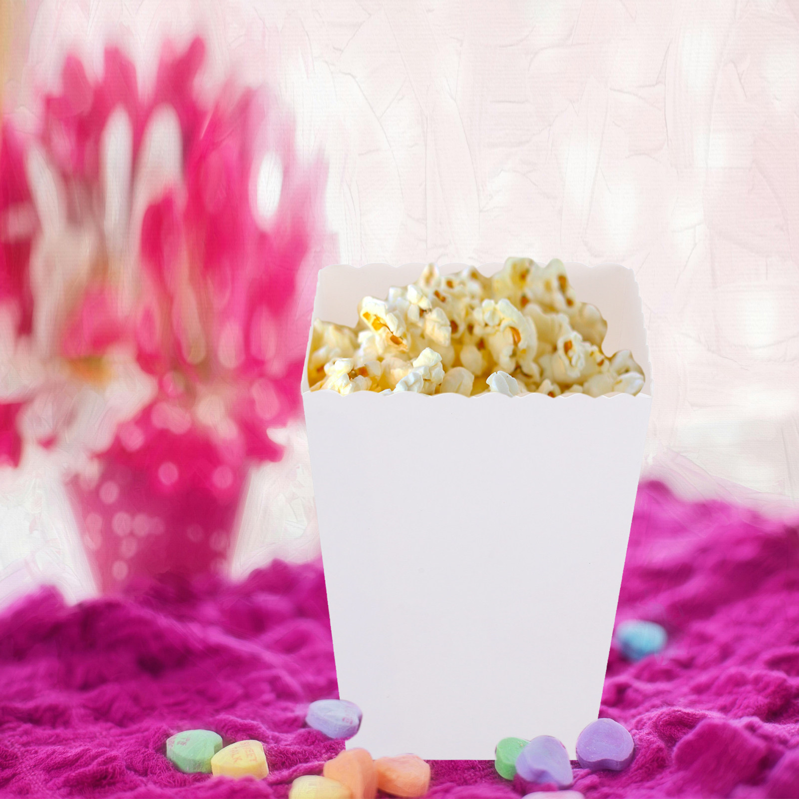 50Pcs Party Disposable Popcorn - Event Party Box recension och pris
