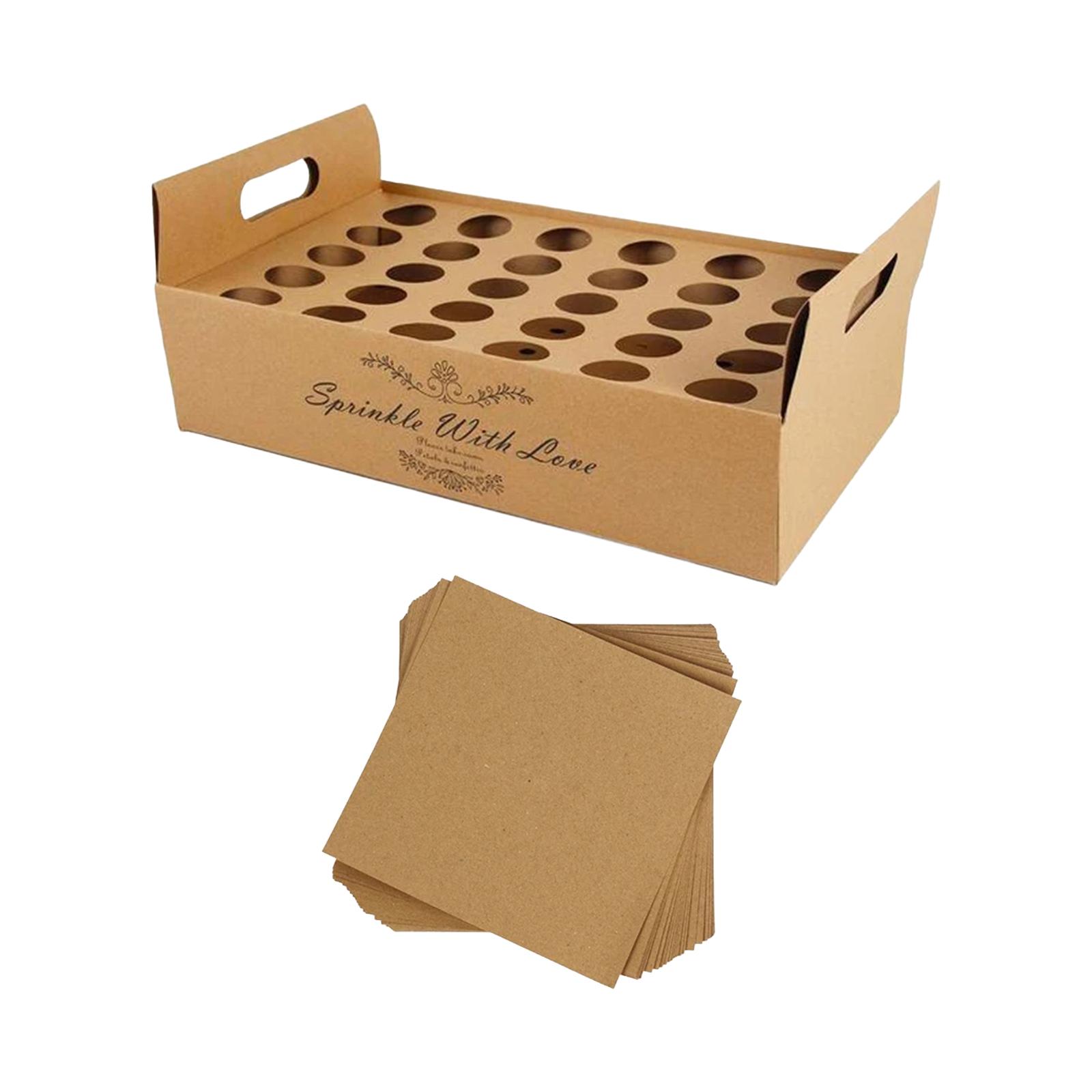 Paper Confetti Cone Box Stand  - Papercraft Supply Confetti recension och pris