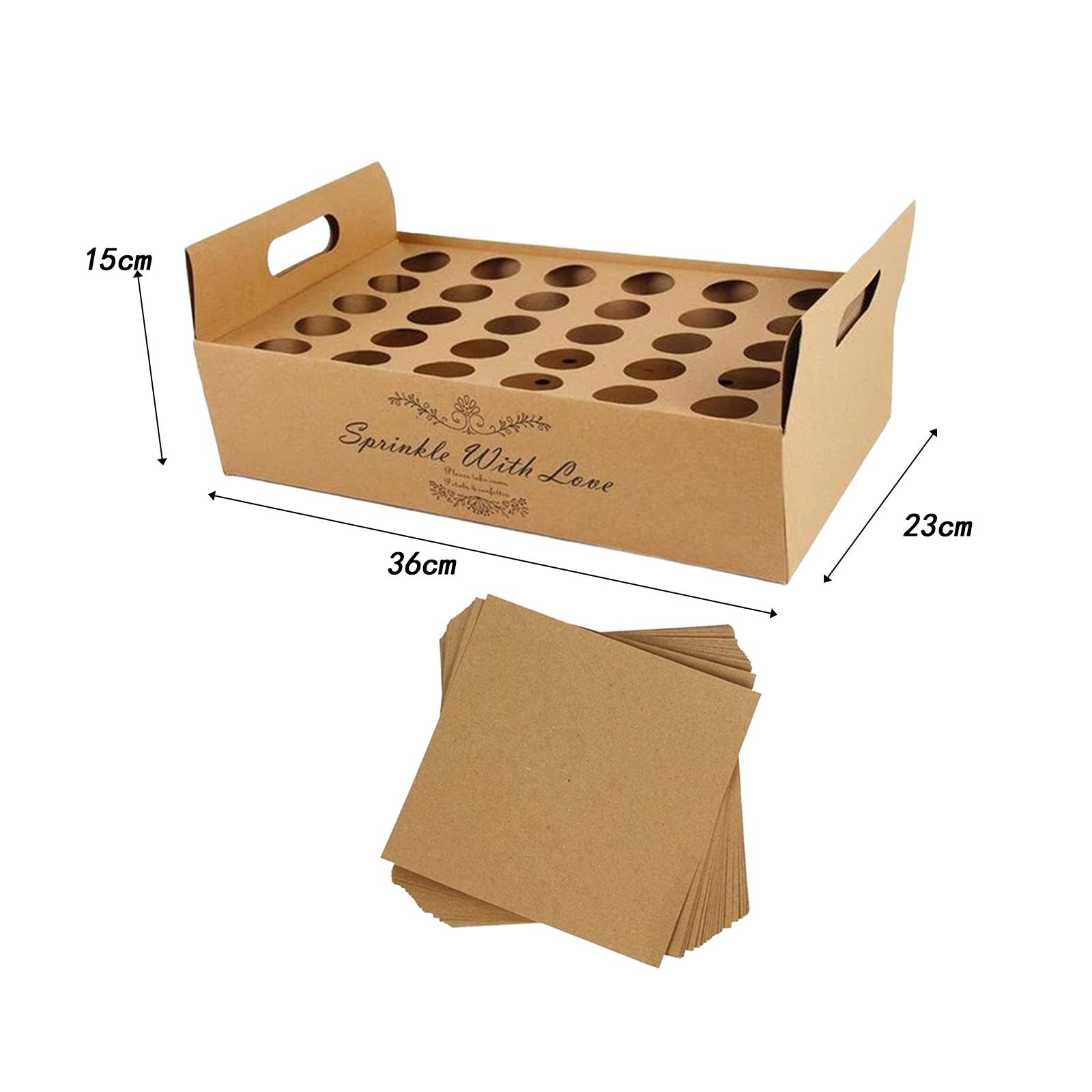 Paper Confetti Cone Box Stand  - Papercraft Supply Confetti recension och pris