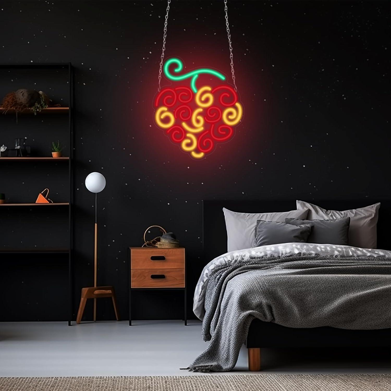 Cyber Fruit Neon Sign USB Dimm - Neon Sign Party recension och pris