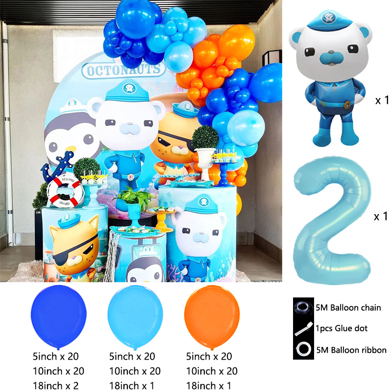 Octonauts Balloon Garland Kit  - Balloon Arch Kit recension och pris