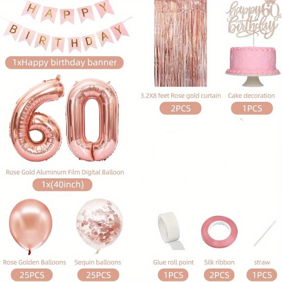 58Pc/Set 40Inch Number Foil Ba - Party Banner Gold recension och pris