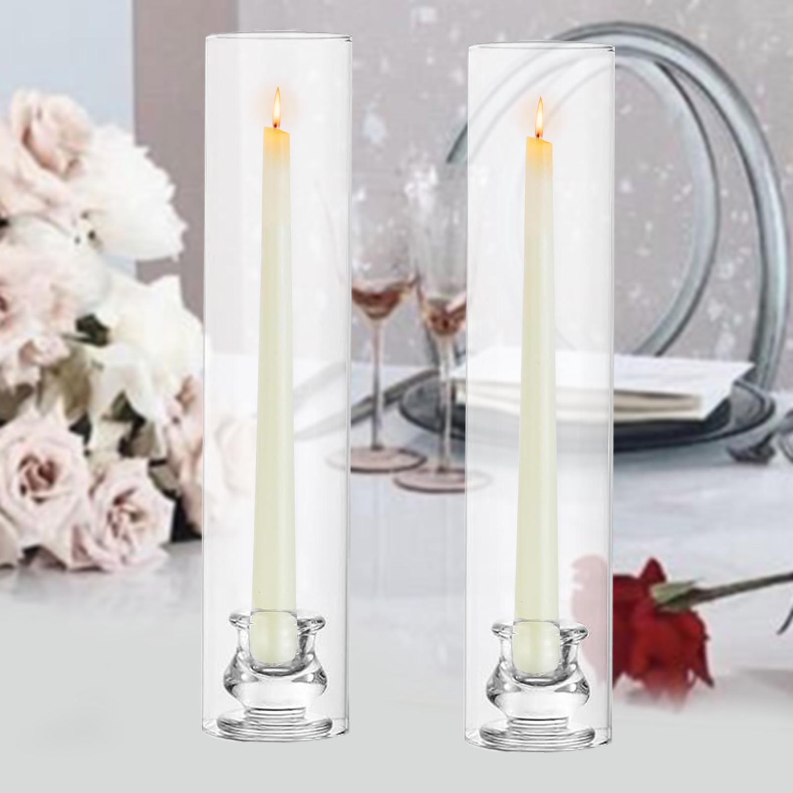 2Pcs Tall Candlestick Holder T - Centerpiece Stick recension och pris