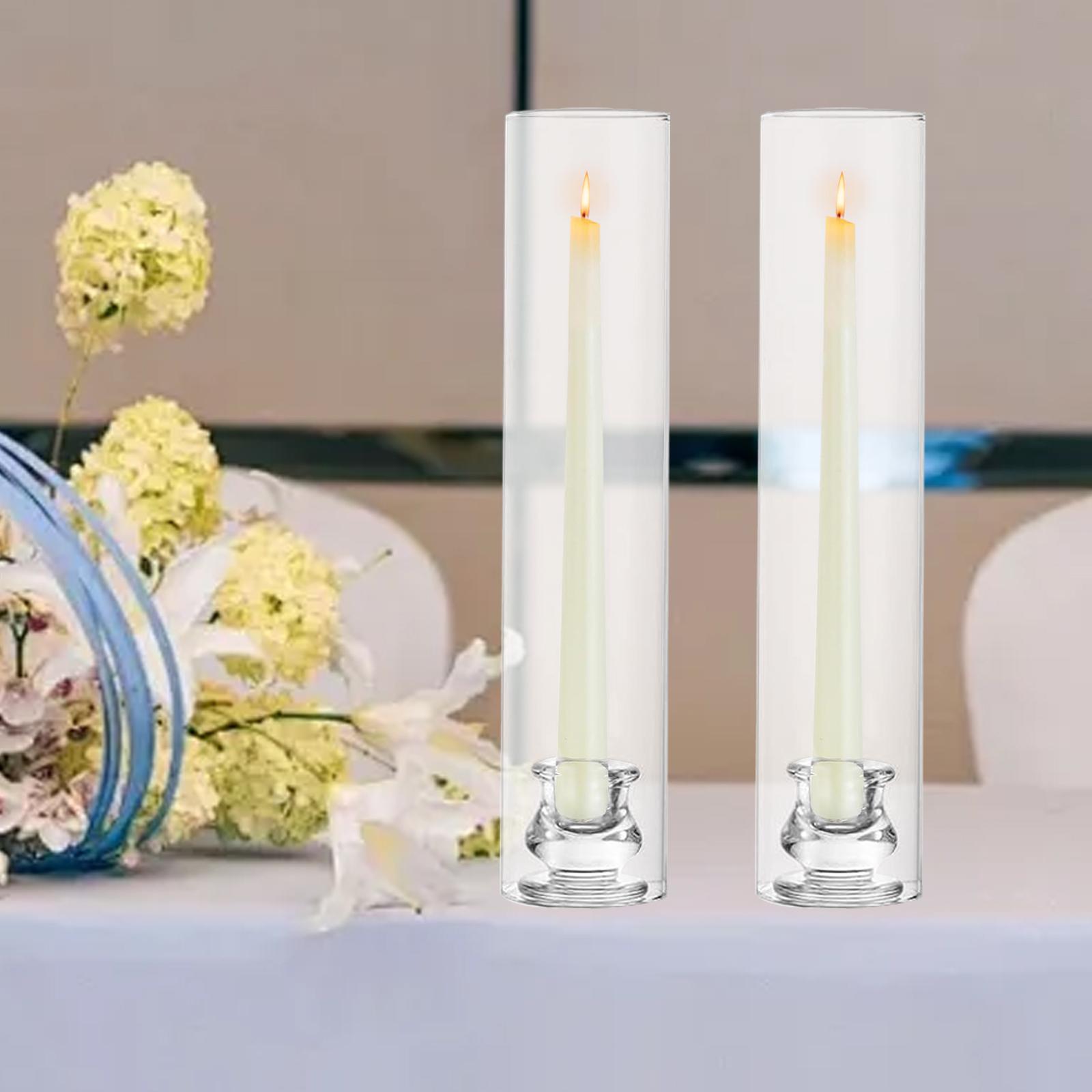 2Pcs Tall Candlestick Holder T - Centerpiece Stick recension och pris