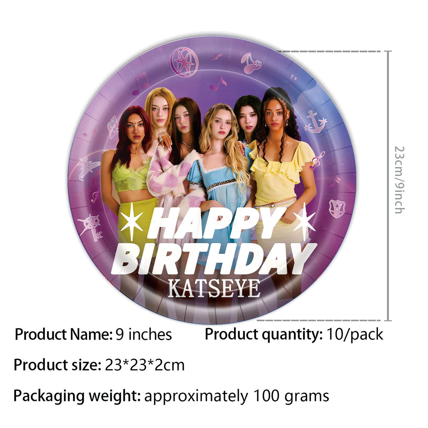 K&Katseye Idol Birthday Party  - Led Balloon Light recension och pris