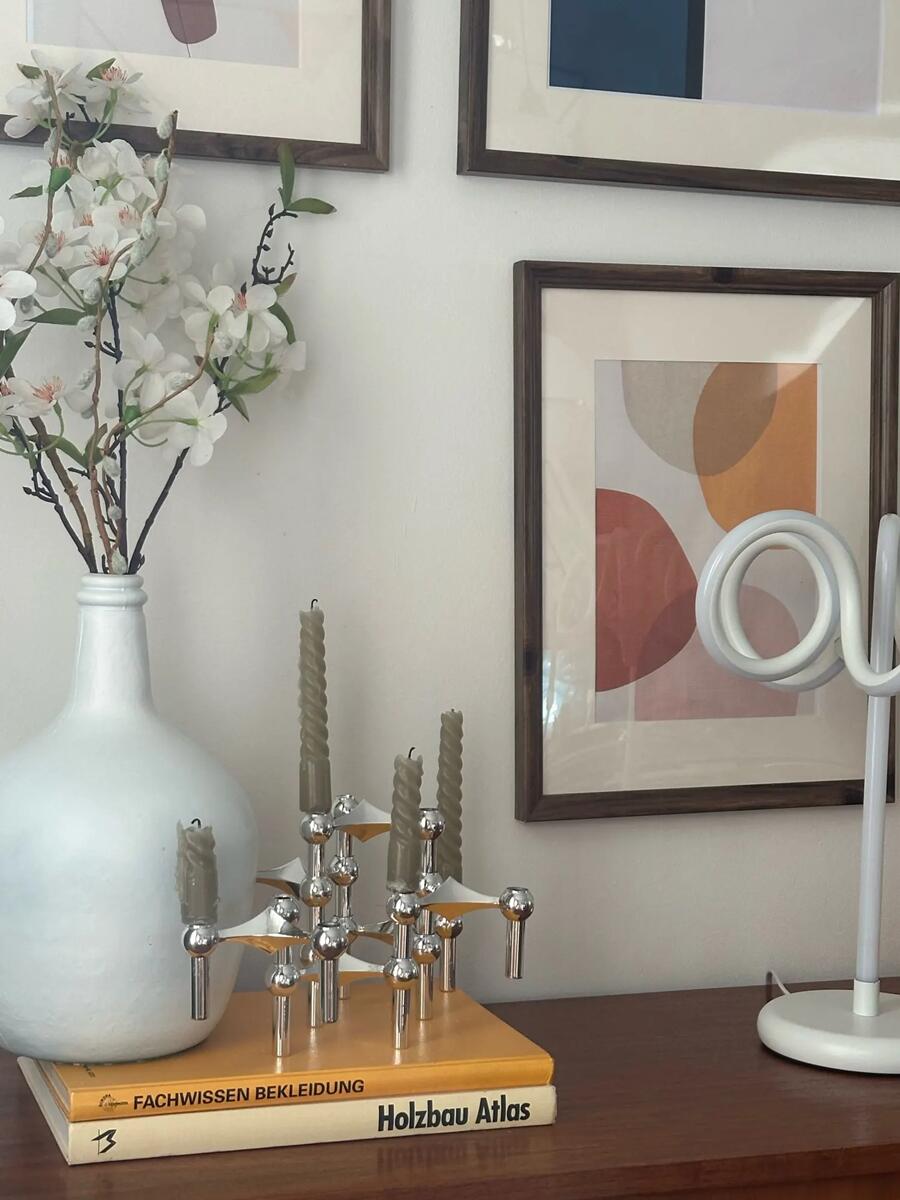 Metal Candle Holder Nordic Mol - Centerpiece Stick recension och pris