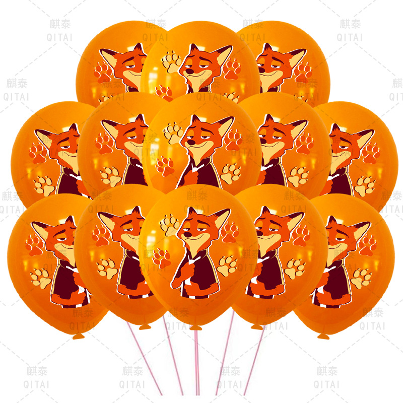 New Zootopia Balloons Wild Ani - Supply Event recension och pris