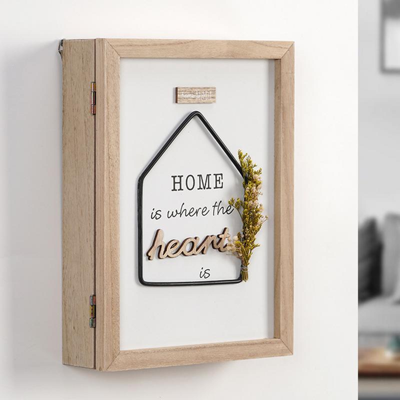 Key Holder Wall Mount Key Box  - Flower Wall Panel recension och pris