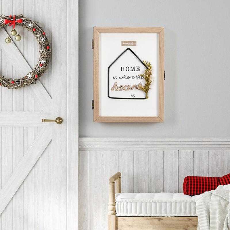 Key Holder Wall Mount Key Box  - Flower Wall Panel recension och pris