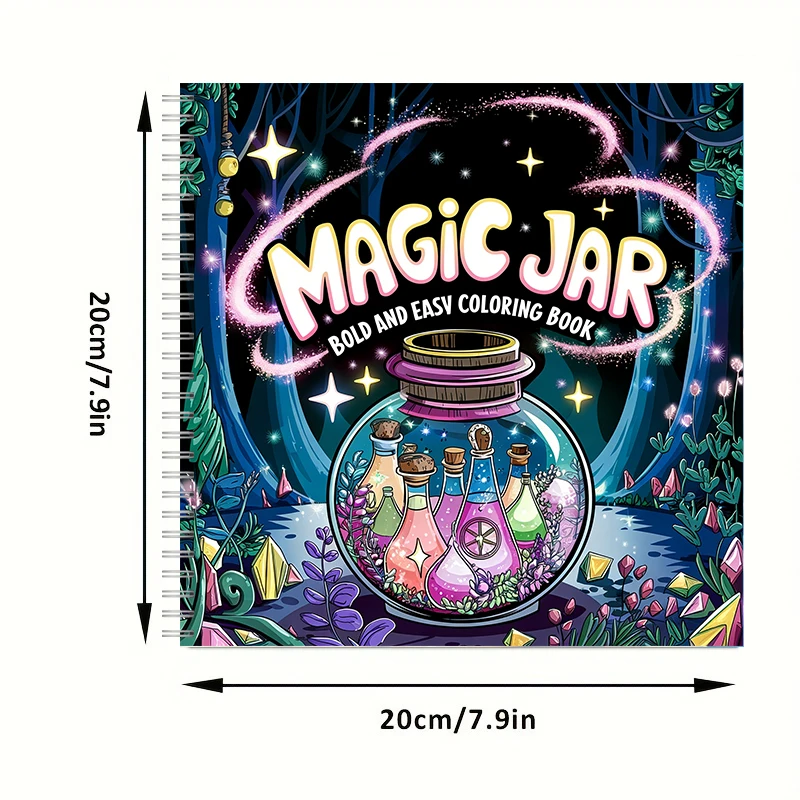 Coloring Book Magic Jar for Ad - Supply Event recension och pris