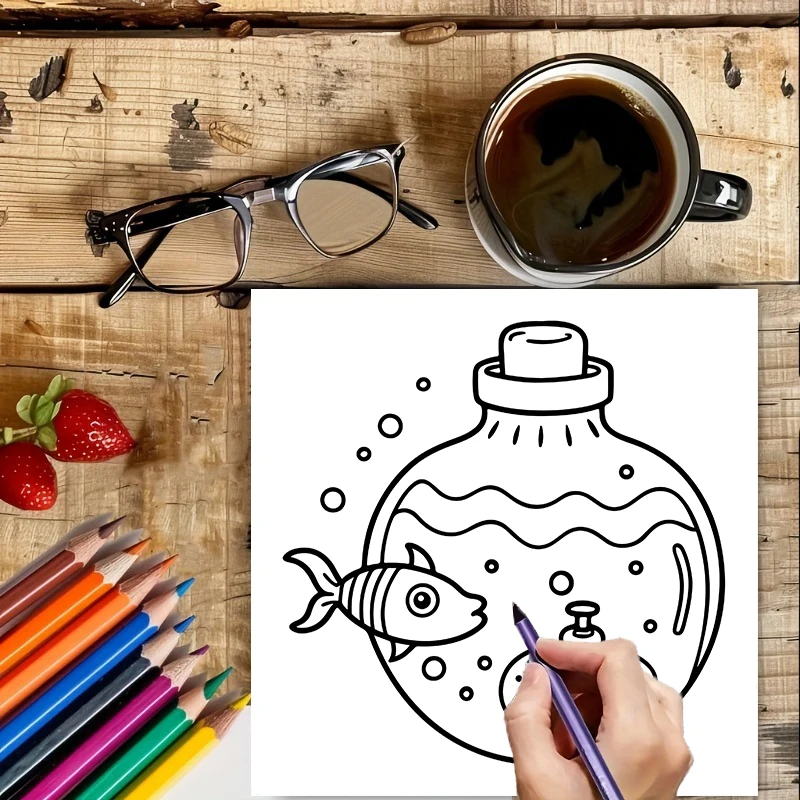 Coloring Book Magic Jar for Ad - Supply Event recension och pris