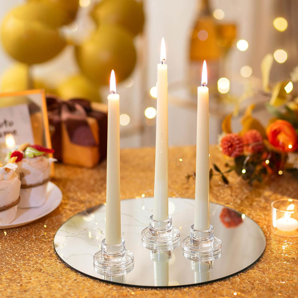 Candlestick Holders Clear Shor - Centerpiece Stick recension och pris