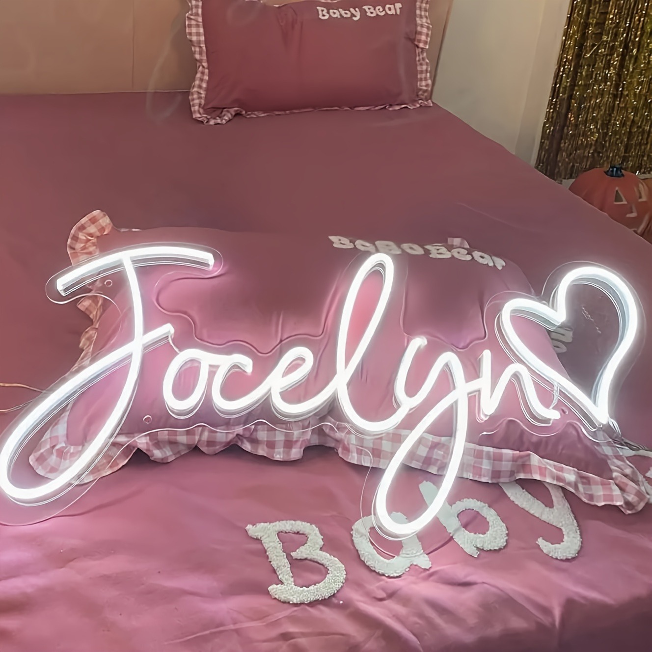 Custom LED Personalized Neon S - Neon Sign Party recension och pris