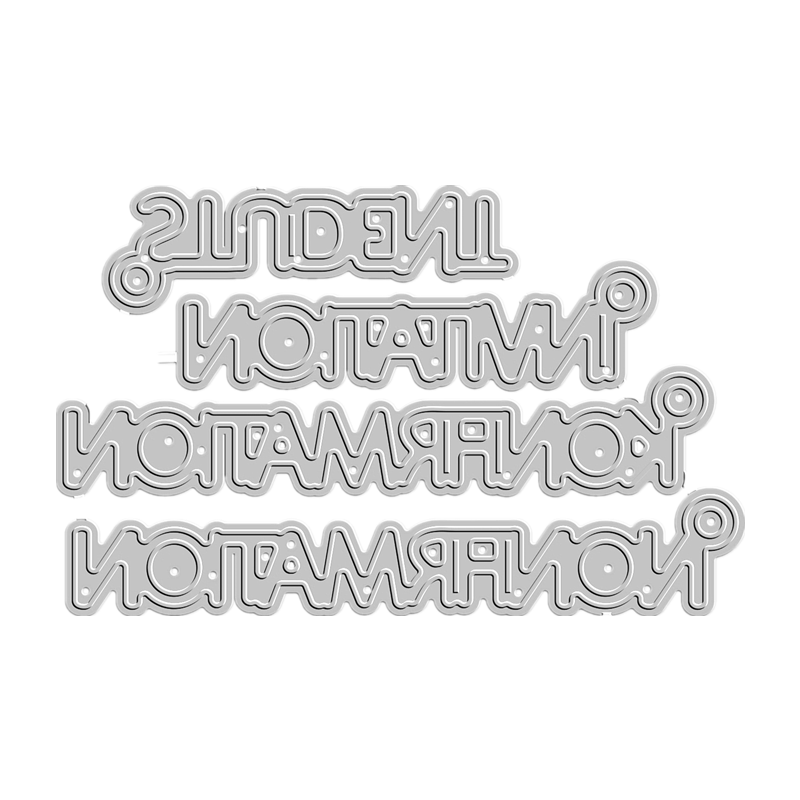Student Invitation Words Metal - Papercraft Supply Invitation recension och pris
