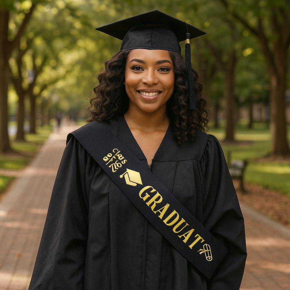 Class of 2026 2026 Graduation  - Birthday Sash Glitter recension och pris