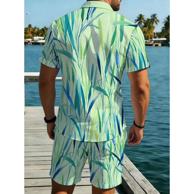 Summer Men's Tropical Print Sh - Event & Party Supply Photos recension och pris