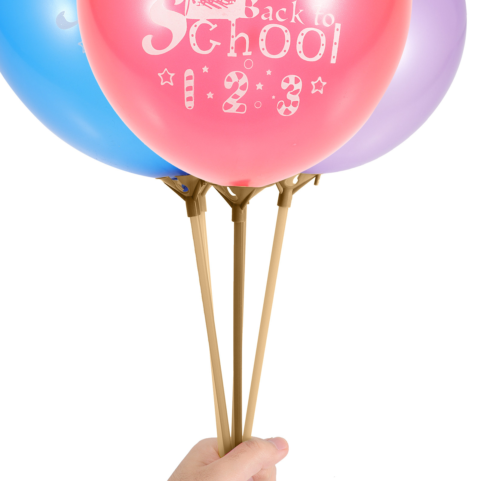100Sets Balloon Sticks Holder  - Centerpiece Stick recension och pris