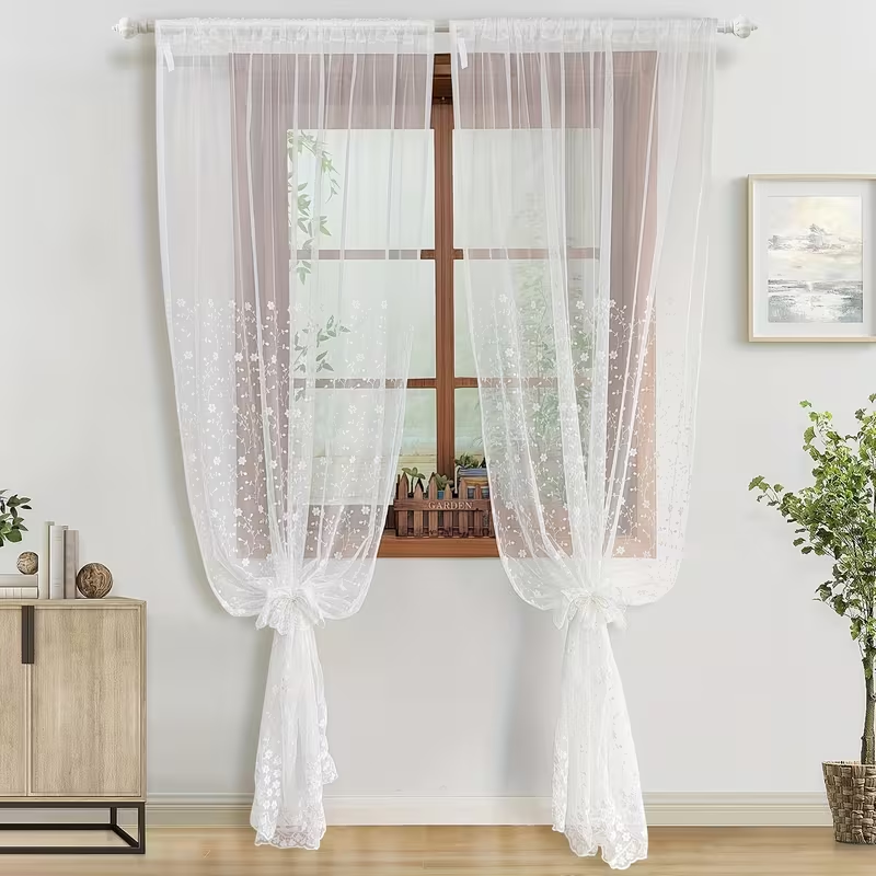 French Pastoral Flower Embroid - Flower Wall Panel recension och pris