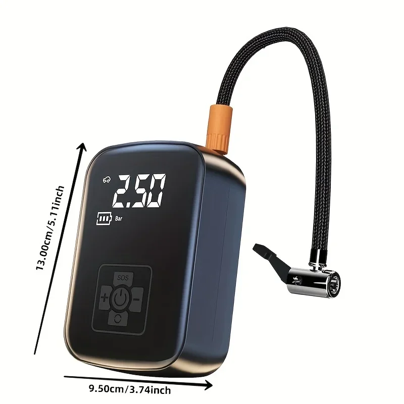Portable Bicycle Pump 150 PSI  - Balloon Pump Hand recension och pris