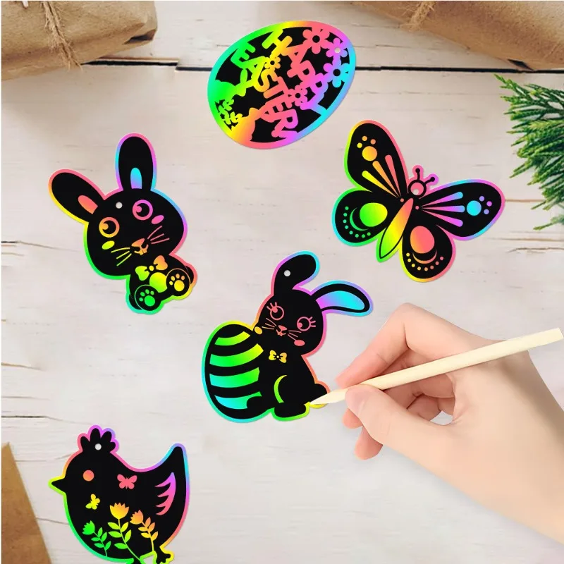 Scratch Paper Cards with Woode - Papercraft Supply Ribbon recension och pris