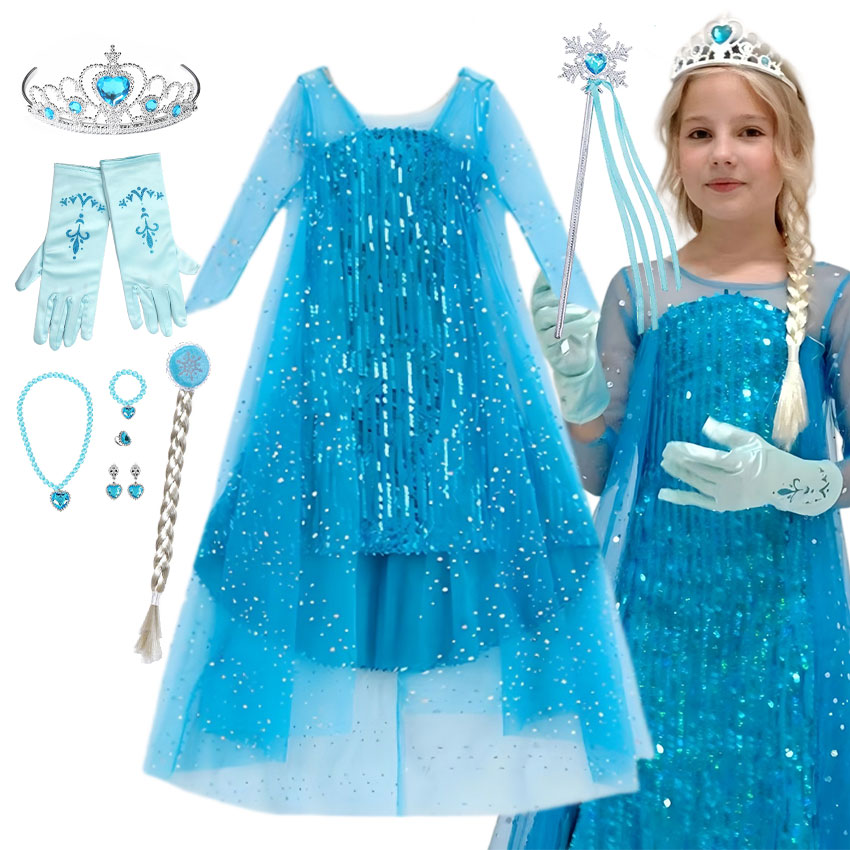 Girl Stunning Princess Maxi Dr - Glitter Tablecloth recension och pris