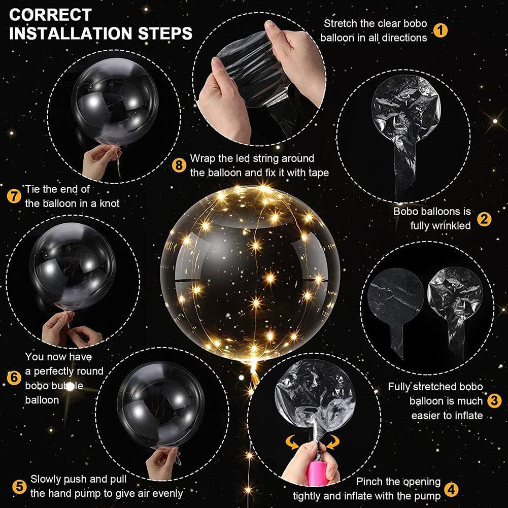 LED Light Up Bobo Balloons Tra - Led Balloon Light recension och pris