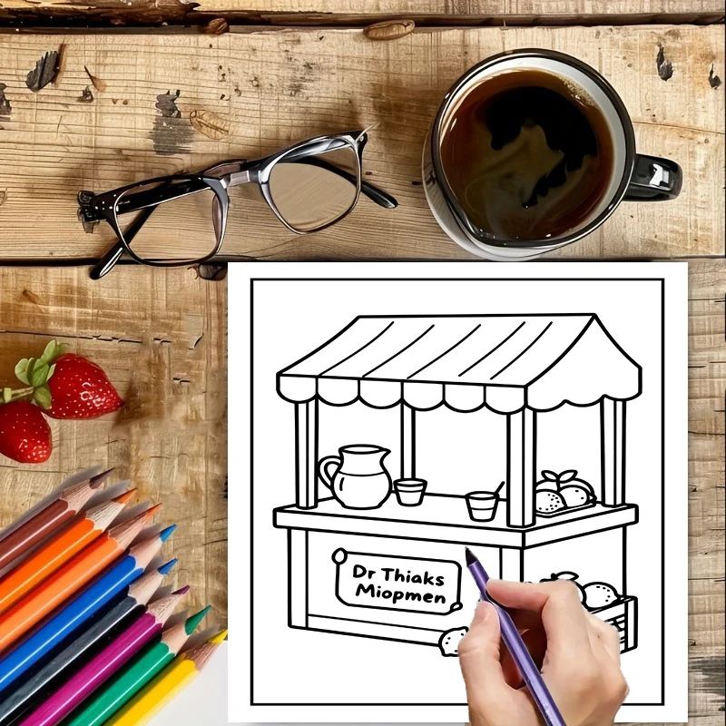 Coloring Book Little Spaces fo - Supply Event recension och pris
