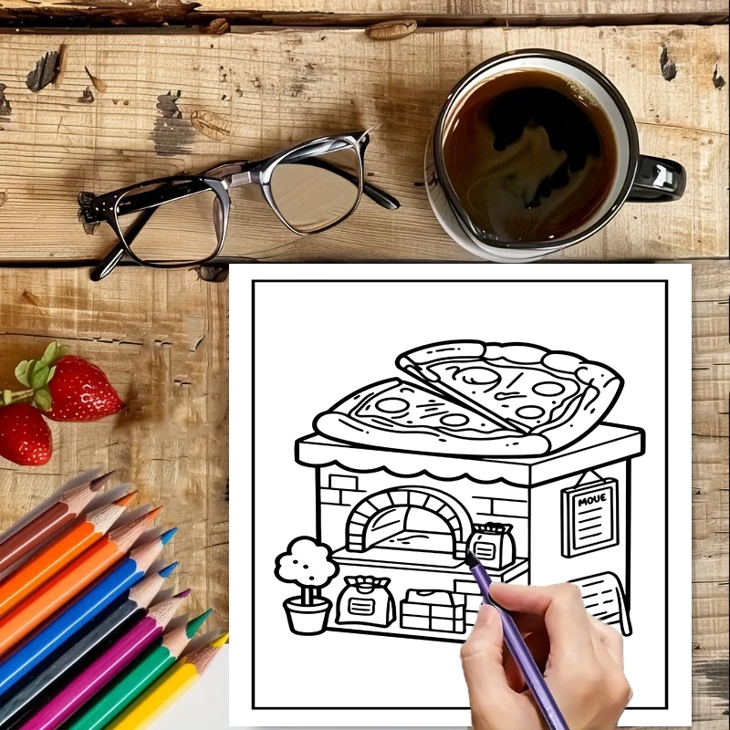 Coloring Book Little Spaces fo - Supply Event recension och pris