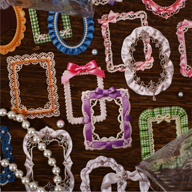 1pack/8pcs Vintage Ribbon Bord - Papercraft Supply Ribbon recension och pris