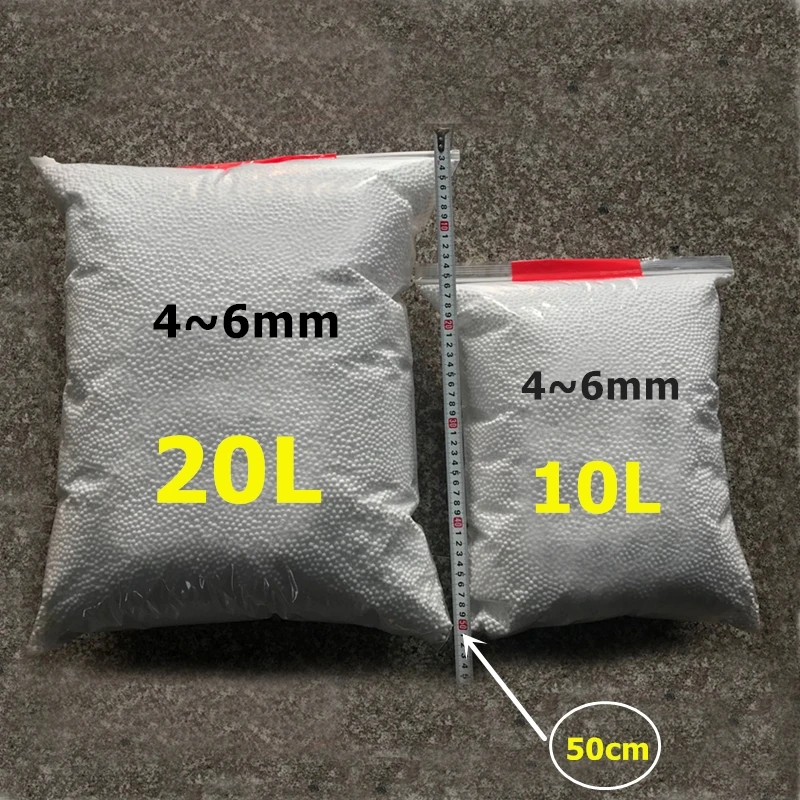 4-6mm 10L/20L White Styrofoam  - Event Z recension och pris