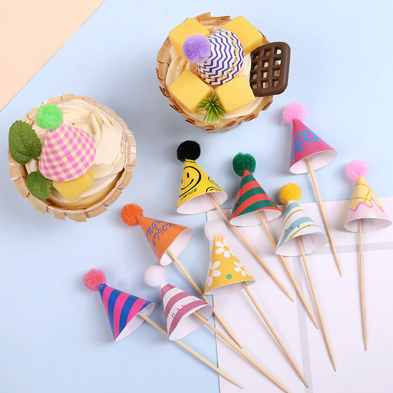 15/30Pcs Mini Party Hats Cake  - Party Hat Cone recension och pris