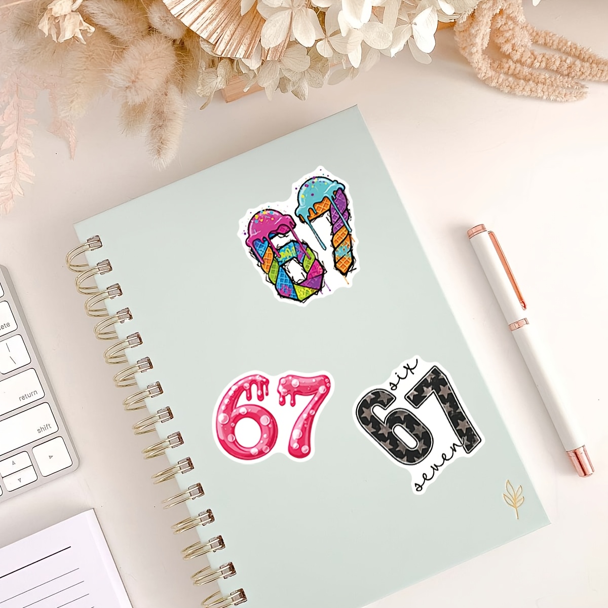 50pcs Number 67 Digital Graffi - Plastic Cup 50Pcs recension och pris