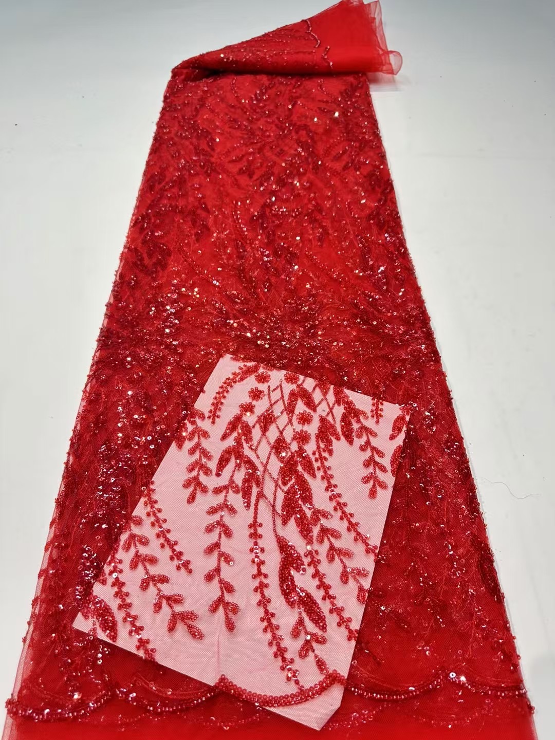 French Lace Fabrics 2026 High  - Glitter Tablecloth recension och pris
