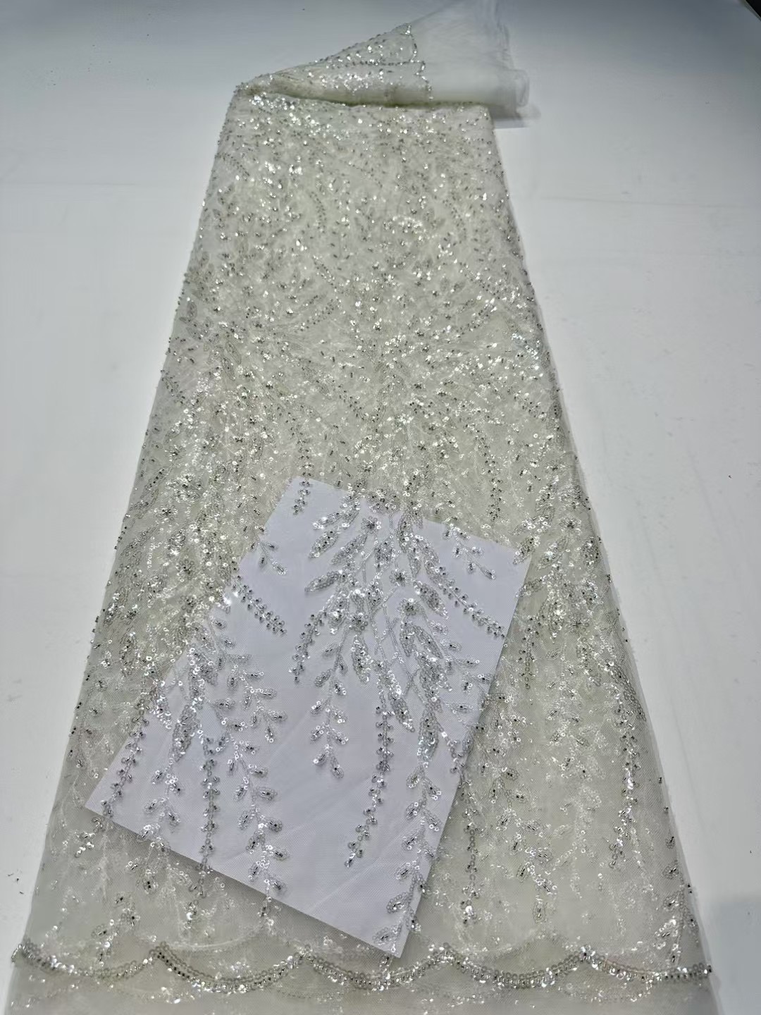 French Lace Fabrics 2026 High  - Glitter Tablecloth recension och pris