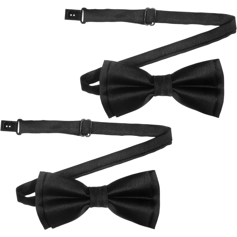 Men's Bow Ties, 2-Pack Solid C - Event & Party Supply Photos recension och pris