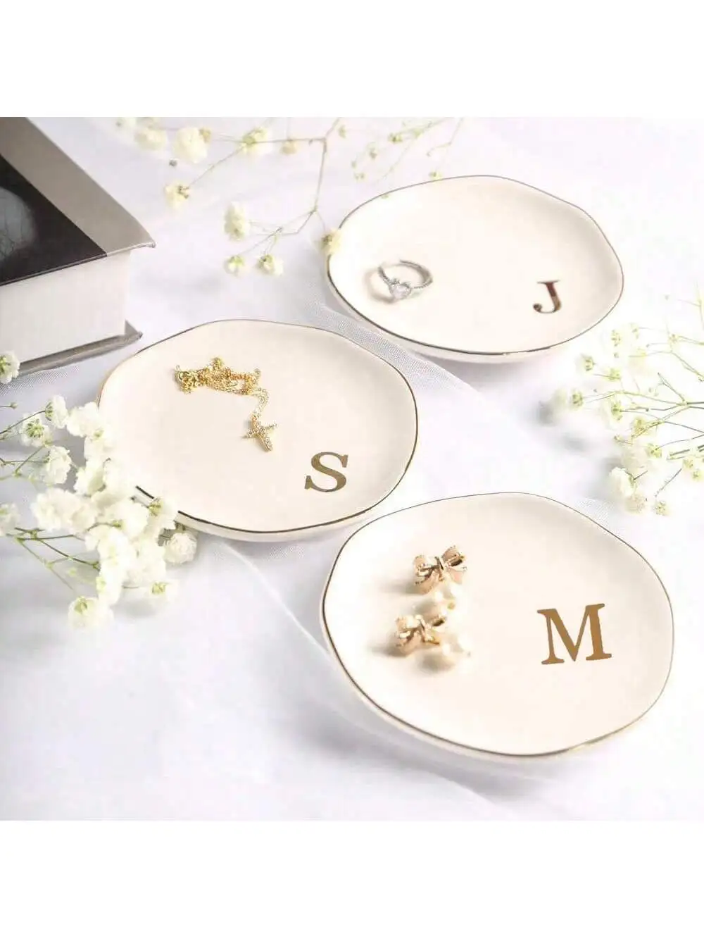Initials Ring Dish Jewery Tray - Event Z recension och pris