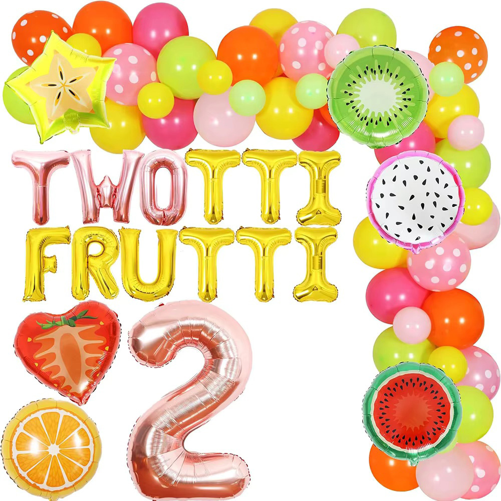 Twotti Frutti Girls Birthday P - Balloon Arch Kit recension och pris