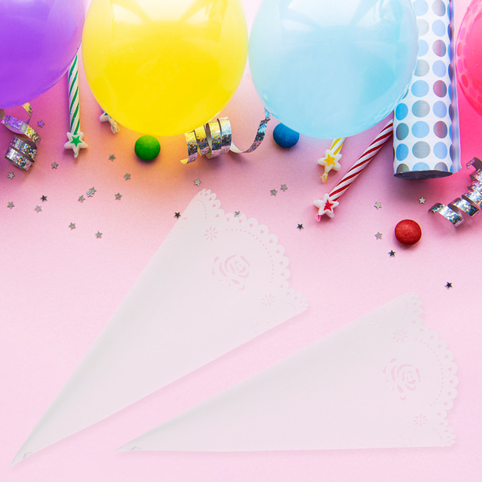 20Pcs Hollow Confetti Holders  - Papercraft Supply Confetti recension och pris