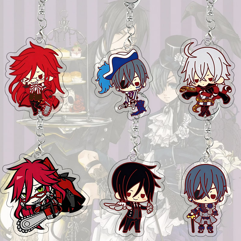 Black Butler Acrylic Keychain  - Supply Event recension och pris