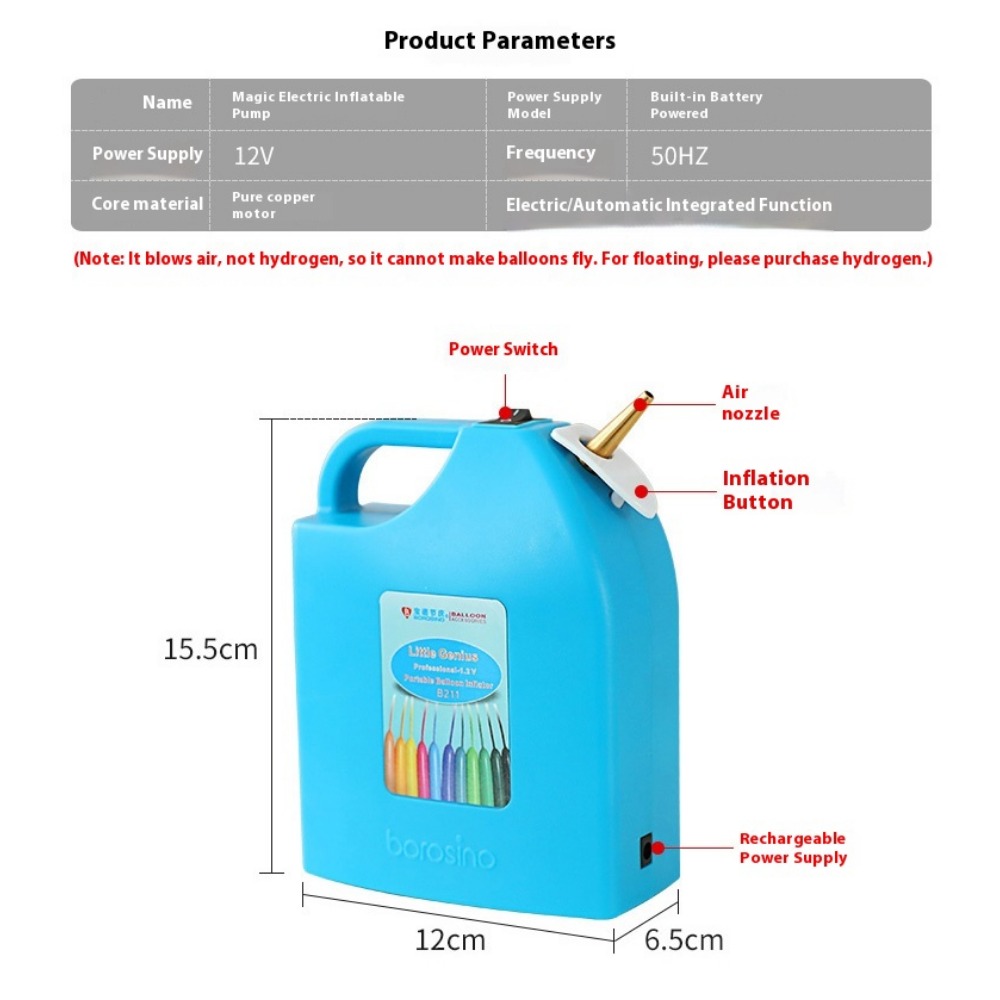 B211, Balloon Inflatable Elect - Balloon Pump Hand recension och pris