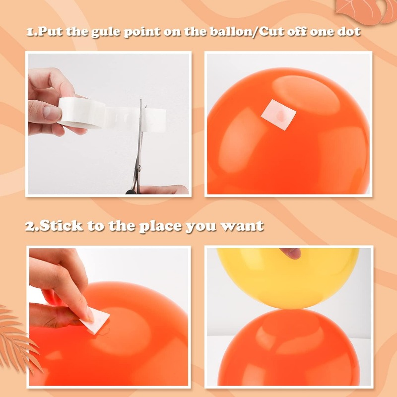 Balloon Glue Dot Adhesive Poin - Balloon Arch Kit recension och pris