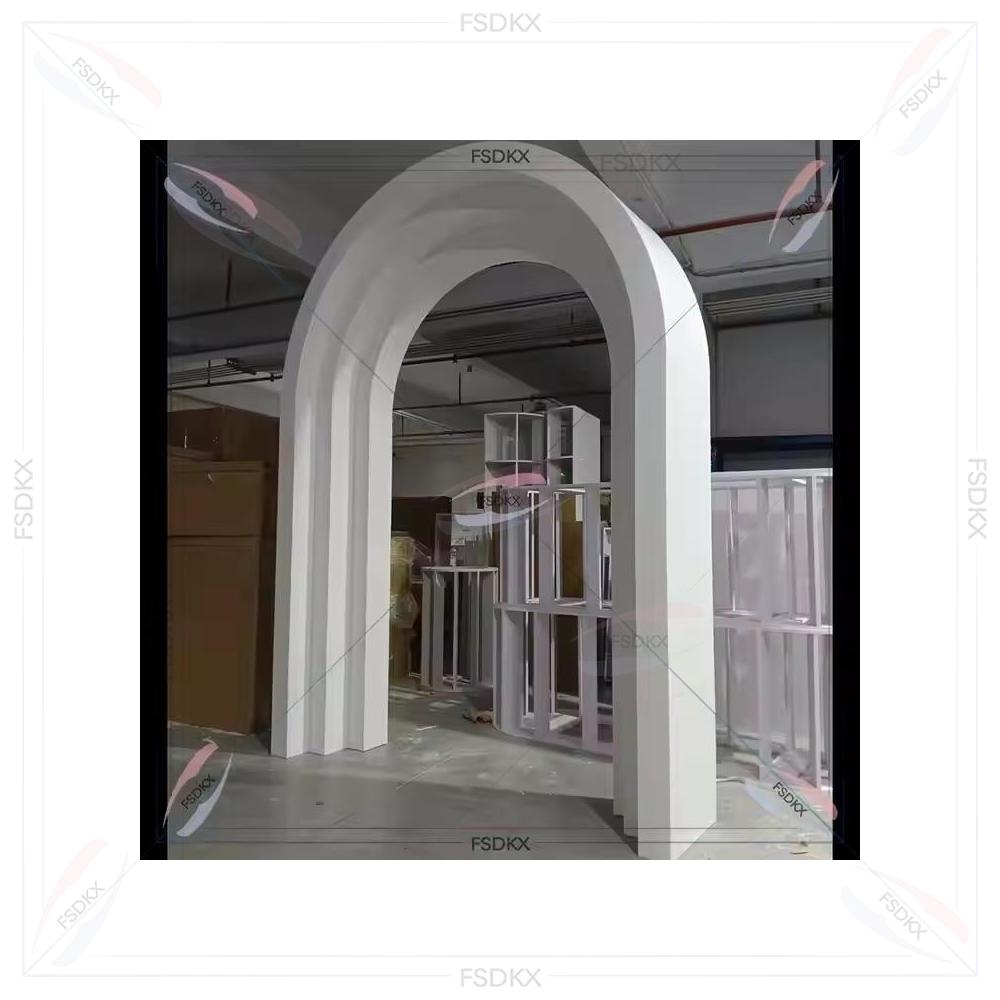 Luxury White  PVC Acrylic Wall - Party Event Supplier recension och pris