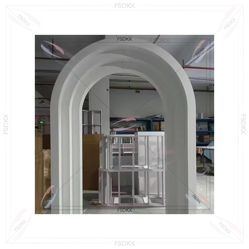Luxury White  PVC Acrylic Wall - Party Event Supplier recension och pris