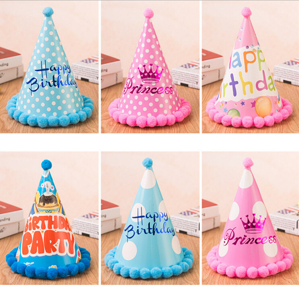 12Pcs Birthday Party Hats Colo - Party Hat Cone recension och pris