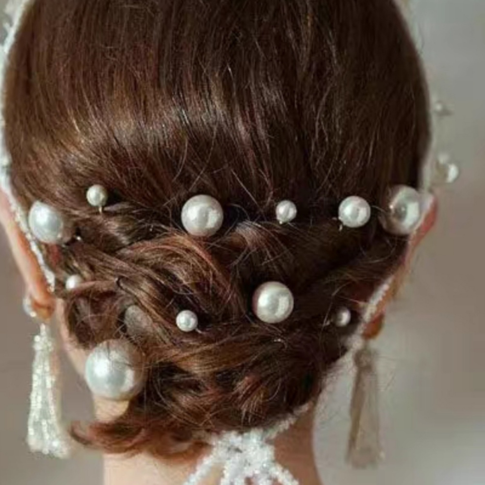 Pearl Crystal Hair Pins Comb S - Event Suppliers recension och pris