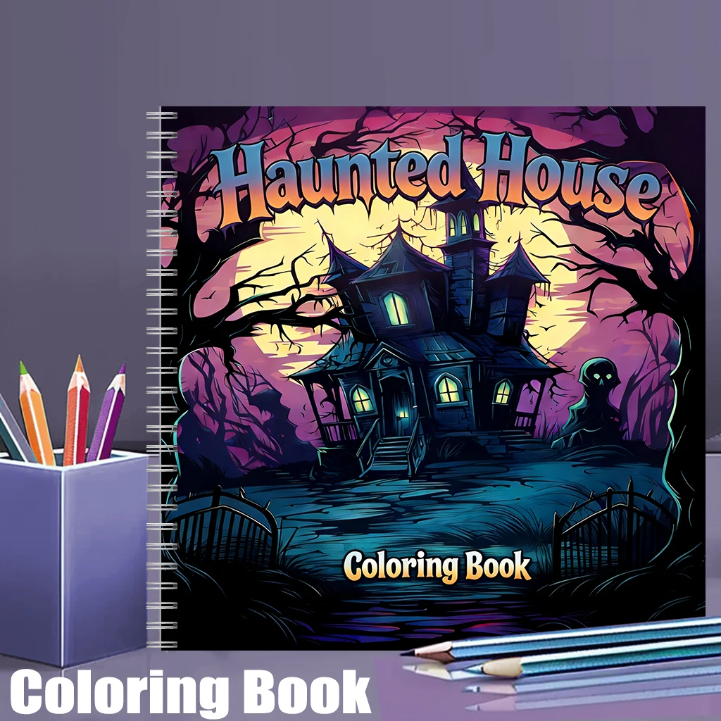 Haunted House Coloring Book fo - Supply Event recension och pris