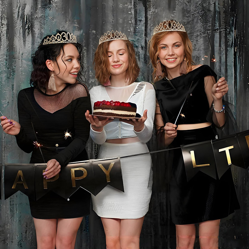30- 50th  Birthday Anniversary - Birthday Sash Glitter recension och pris